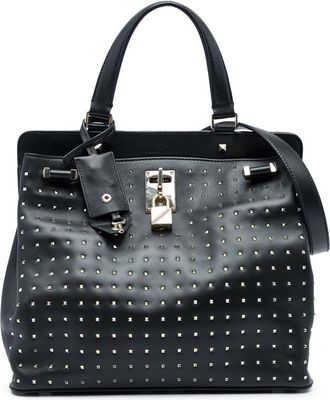 Valentino Pre-owned Valentino Medium Calfskin Rockstud Joylock Satchel Ladies 5MKUTNOYPDXGUQAI