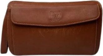 Celine Pre-owned Clutches, female, Brown, Size: ONE SIZE Pre-owned Vintage Clutch