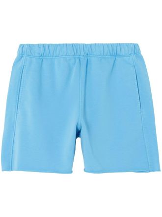 Re/Done Boy katoenen shorts - Blauw