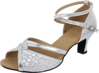 Generic Womens Sandals with Heel, Black, Sandals Womens Leisure, Pointed Toe Dancing Shoes, Breathable High Heels Summer Shoes, Closed Flat Summer Sandals, si