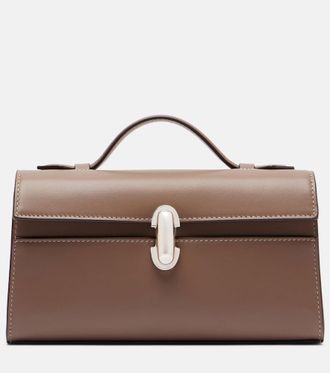 Savette Symmetry leather top-handle bag