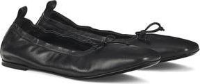 AGL Memy Ballet Flat in Black Nappa at Nordstrom Rack, Size 7Us / 37Eu