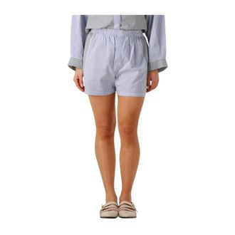 Antik Batik Korte Broeken, Dames, Blauw, L, Lichtblauwe Zomerbroek Martin Short