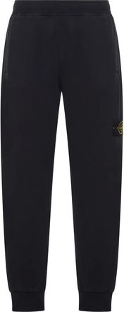 Stone Island Pantaloni sportivi con logo - Nero