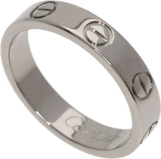 Cartier White Gold (18K) Band Ring (Pre-Owned)