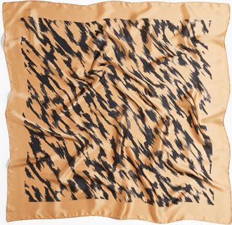 H&M Gemustertes Tuch - Beige