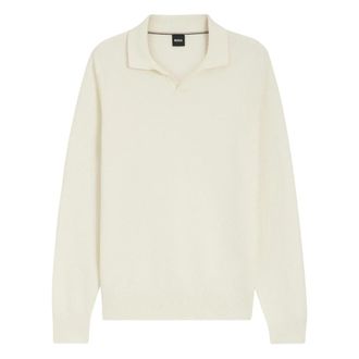 HUGO BOSS Polo Shirt - Heren - Polos - Wit - L - Tops