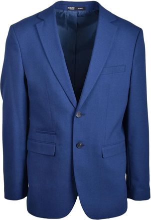 Selected Blue Polyester Wool Blend Jacket