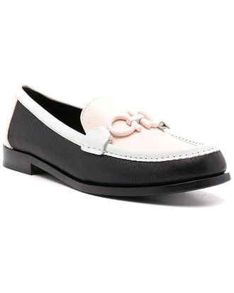 Ferragamo Gancini Leather Loafer