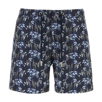 Orlebar Brown Beachwear, male, Multicolor, Size: W31 Printed Polyester Swimming Shorts