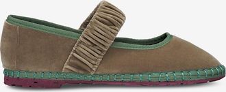 Flabelus Ballerinas mit runder Spitze aus Baumwolle