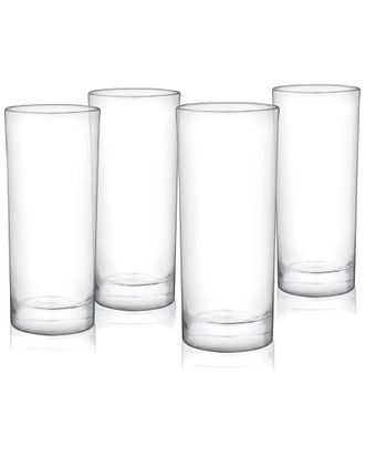 True Set of 4 Highball Glasses
