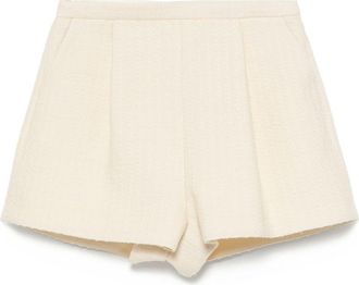 Dice Kayek Shorts in tweed - Toni neutri