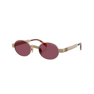 Miu Miu Sunglasses, female, Yellow, Size: 47 MM Sunglasses