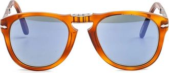 Persol Occhiali da sole tondi - Marrone
