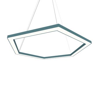 Lumicom Esagono L&aacute;mpara De Techo &Oslash;60 Monocolor Mate