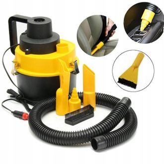 OEM Aspiradora Para Coche De 12 V Con 3 Boquillas (para Uso En Seco Y H&uacute;medo)