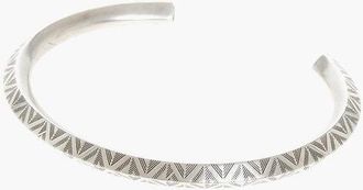 Dior Bracciale Rigido CD DIAM in Ottone Goffrato taglia M