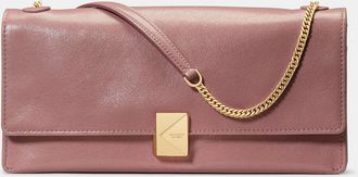 Kate Spade New York Deco Glazed Leather Soft Shoulder Bag