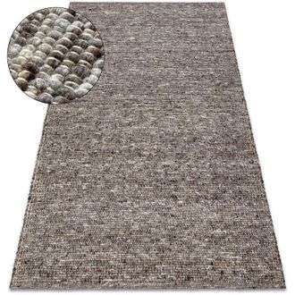 RugsX Rugsx - Tappeto nepal 2100 stone, crema - lana, double face grey 250x300 cm