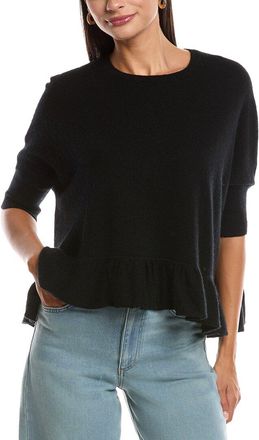 Minnie Rose Cropped Pow Wow Cashmere Sweater