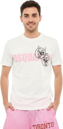 Dsquared2 White Crew Neck T-Shirt