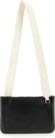 Jil Sander Link Shoulder Bag - Dames - Schoudertassen - Zwart - ONE Size - Leer - Tassen