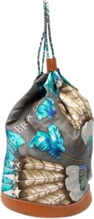 Hermès Pre-owned Bucket Bags, female, Gray, Size: ONE SIZE Pre-owned Bucket Bag