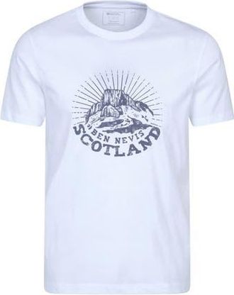 Mountain Warehouse Ben Nevis Scotland Short-Sleeved T-Shirt in White at Nordstrom, Size X-Large