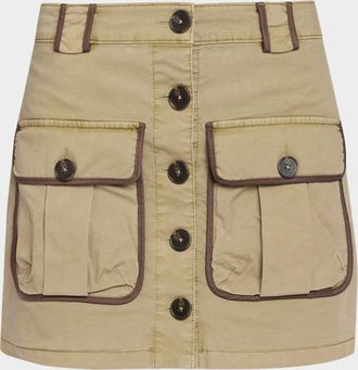 Ramy Brook Kylie Cargo Mini Skirt