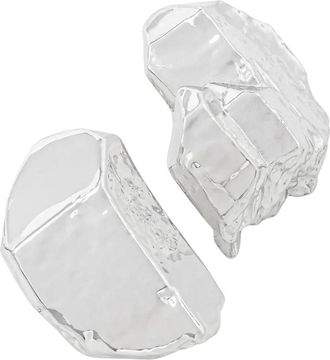 Maison Margiela Oorstekers - Dames - Oorbellen - Grijs - ONE Size - Accessoires