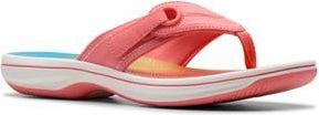 Clarks Breeze Reyna Flip Flop in Coral Ombre at Nordstrom Rack, Size 11