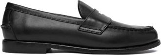 Ralph Lauren Alston Penny Loafer - Heren - Loafers - Zwart - 43 EU - Leer - Schoenen