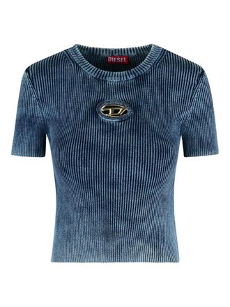 Diesel T-shirt con logo - Blu