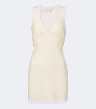 Poss&eacute; Tabitha embroidered minidress