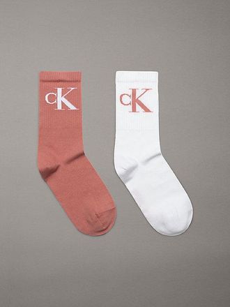 Calvin Klein Pack De 2 Calcetines De Deporte De Algod&oacute;n El&aacute;stico Suave