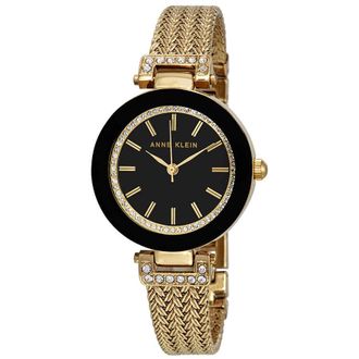 Anne Klein Black Dial Ladies Watch 1906BKGB