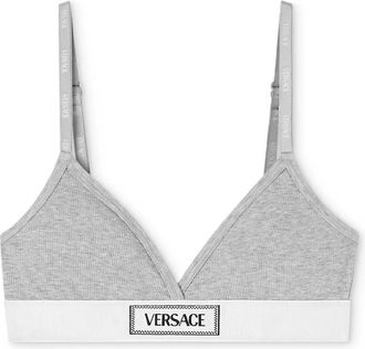 Versace Socks - Dames - BHs - Grijs - XL - Katoen - Ondergoed