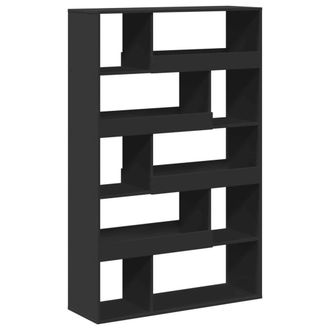 Berkfield Home Room Divider Black 100x33x156.5 cm Engineered Wood