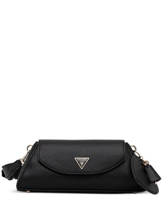 Guess Co Bolena logo-plaque crossbody bag - Black