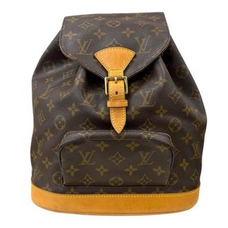 Louis Vuitton Brown Monogram Canvas Backpack (Pre-Owned)