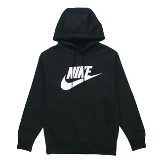 Nike Mens Nike Club Fleece Printing Black BV2974-010
