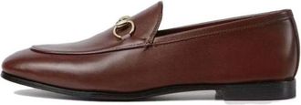 Gucci (WMNS) Gucci Jordaan Loafer Dark Brown 786016-AADCW-2212
