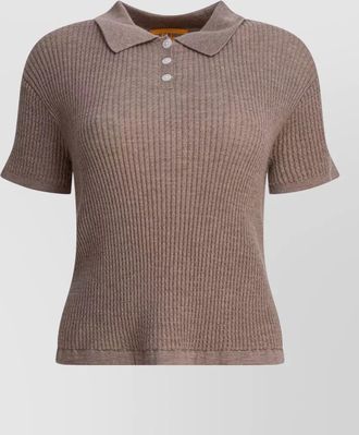 Guest In Residence cashmere polo shirt