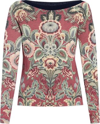 Etro Top a fiori - Rosso
