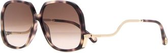 Chlo&eacute; Printed Acetate Sunglasses