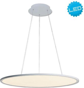 N&auml;ve Naeve Diskus L&aacute;mpara De Techo Colgante Led Regulable, Luz Blanca C&aacute;lida De 3000 K