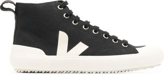 Veja Nova high-top sneakers - women - Canvas/Canvas/Rubber - 44 - Black