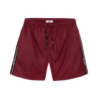 GCDS Beachwear, male, Red, Size: M Modello corto