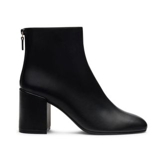 Stuart Weitzman Bot&iacute;n con cremallera Bacari 75 - Shoes - Mujer - Negro - 38 1/2 EU